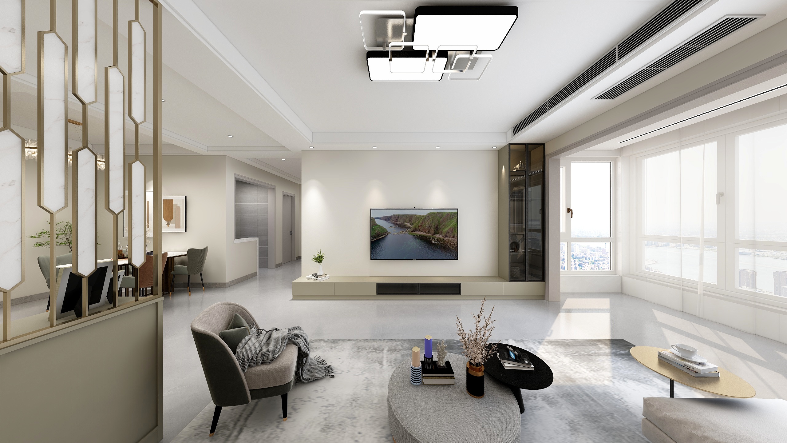 一个设计师i-124㎡2室-装修设计方案