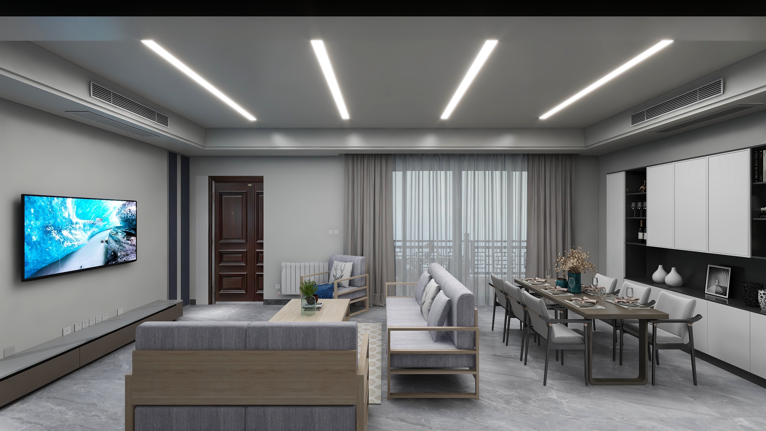 29029859011-领地兰台府105㎡2室装修效果图