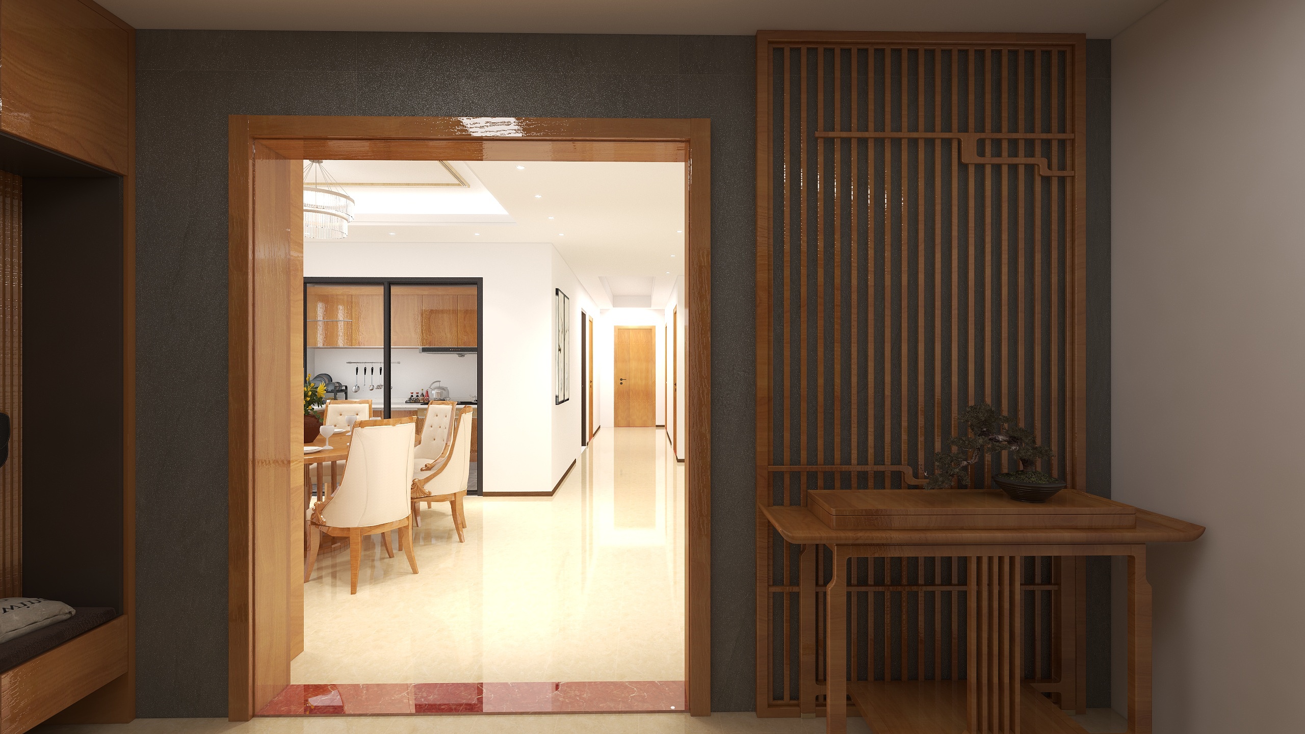 无形无意-滨海湾1号216㎡4室-装修设计方案