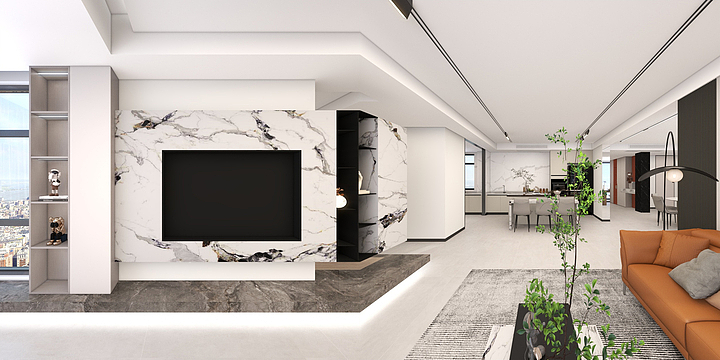 1774*IQxh-万富智慧城4-1-301王姐-装修设计方案