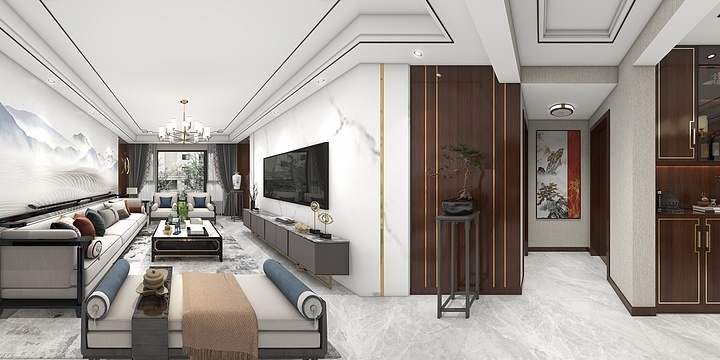 全景VR效果-2号楼西单元7楼西户-装修设计方案