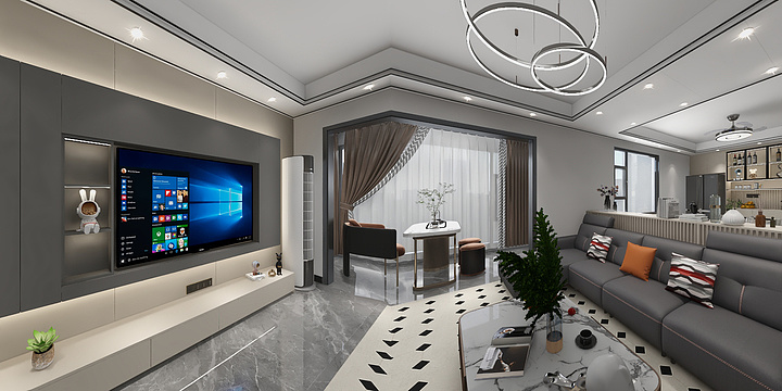 赖小姐0368-银丰中央首府21-1-1201-装修设计方案