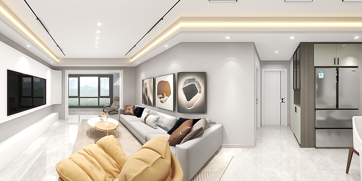 设计师X徐-津瑞花苑2#2601室（良宏装饰）-装修设计方案