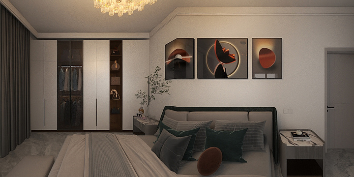 威慕尼全屋定制-晏家湾私宅-装修设计方案