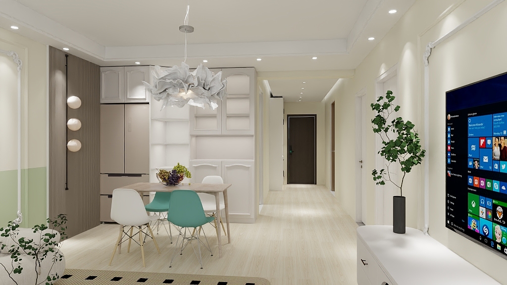 灵若颜-北湖5楼-装修设计方案