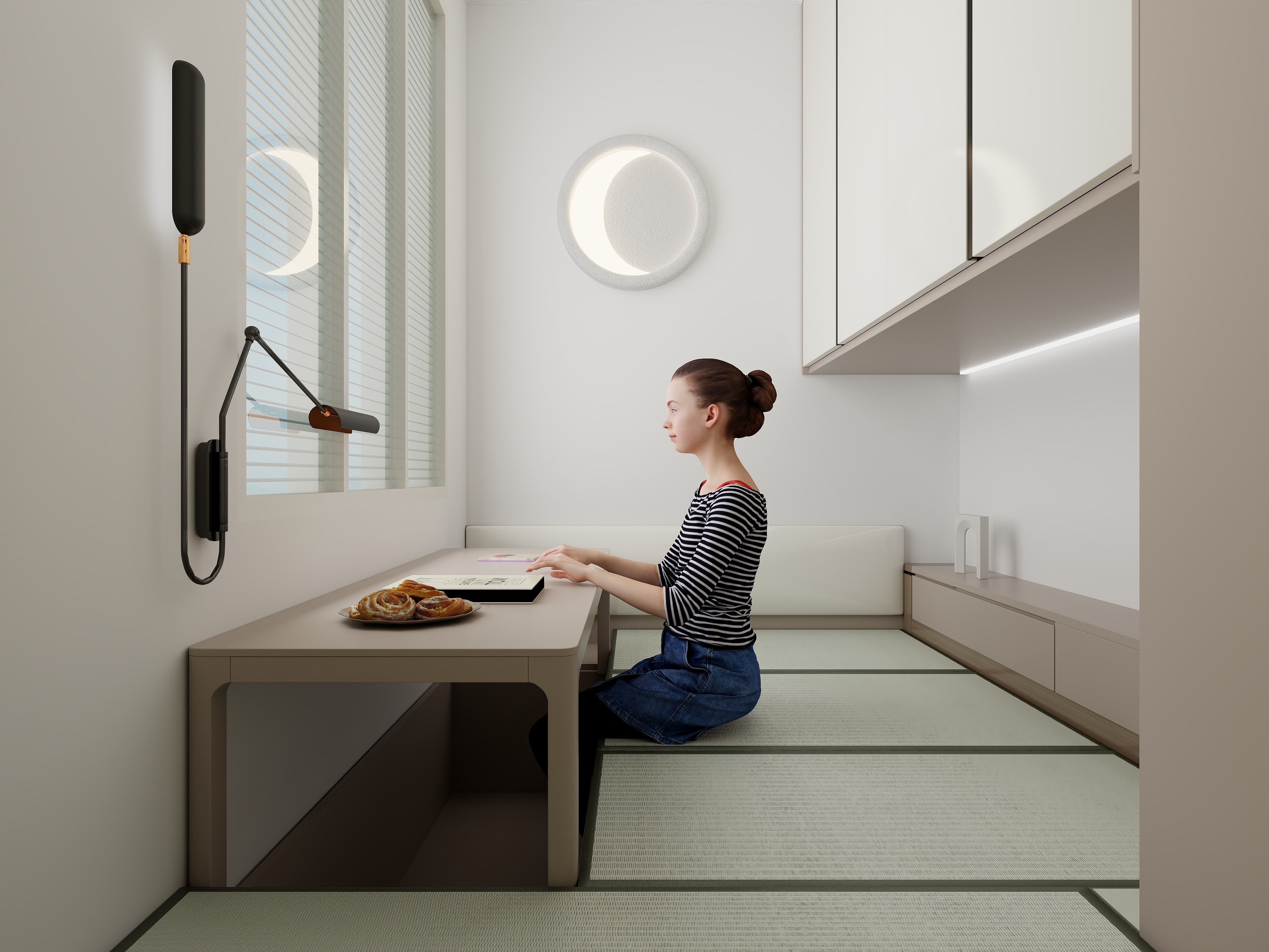 土拨鼠爱设计-富达里32㎡2室装修效果图