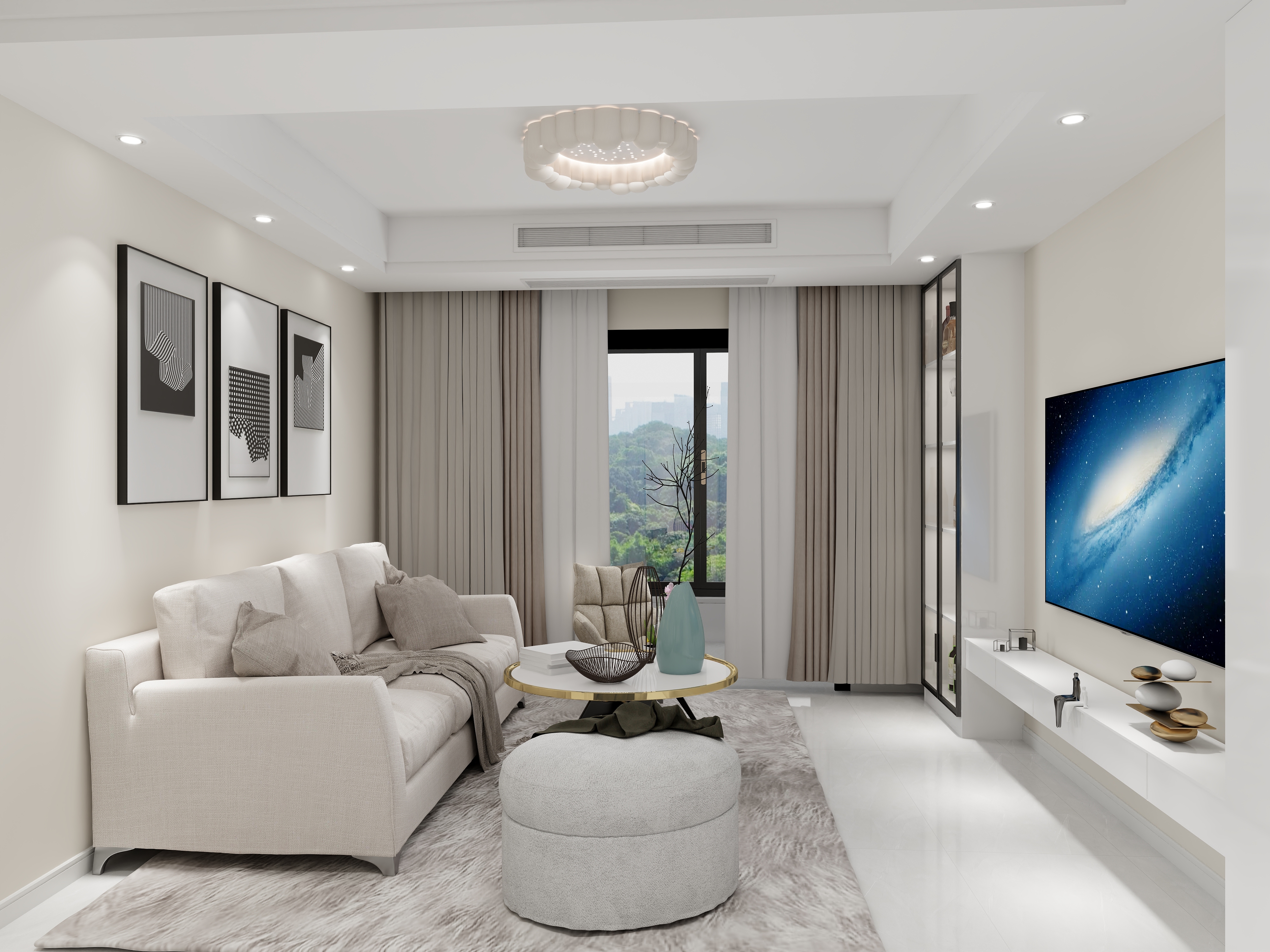 欧派整装xxx-星雨华府-装修设计方案