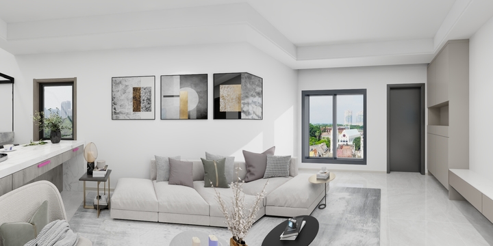 新浪七工长设计-宝莱美墅复式-装修设计方案