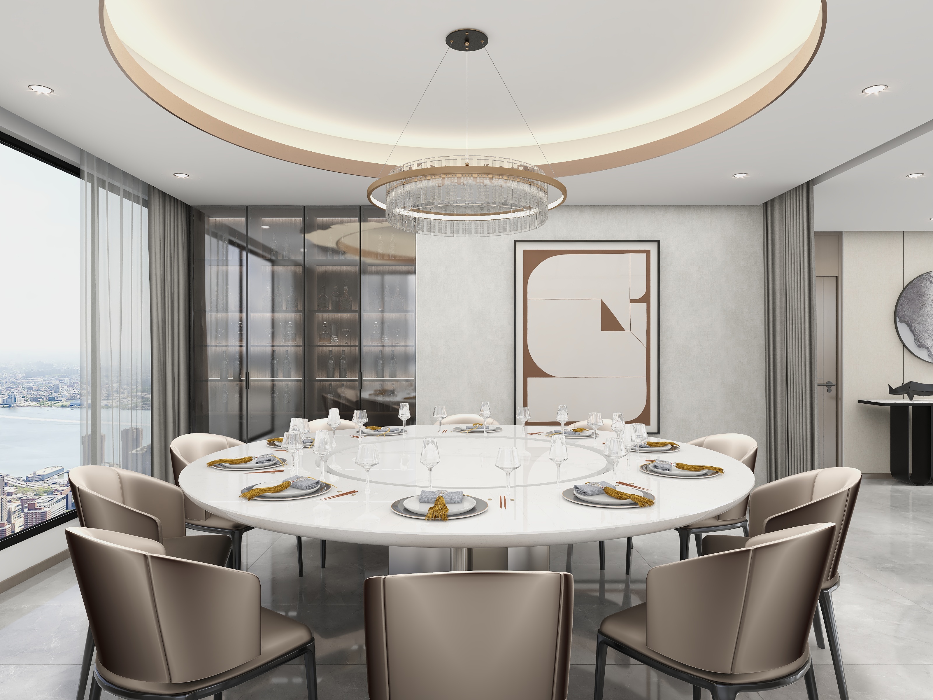 云空尘影-CBD顶层会所-装修设计方案