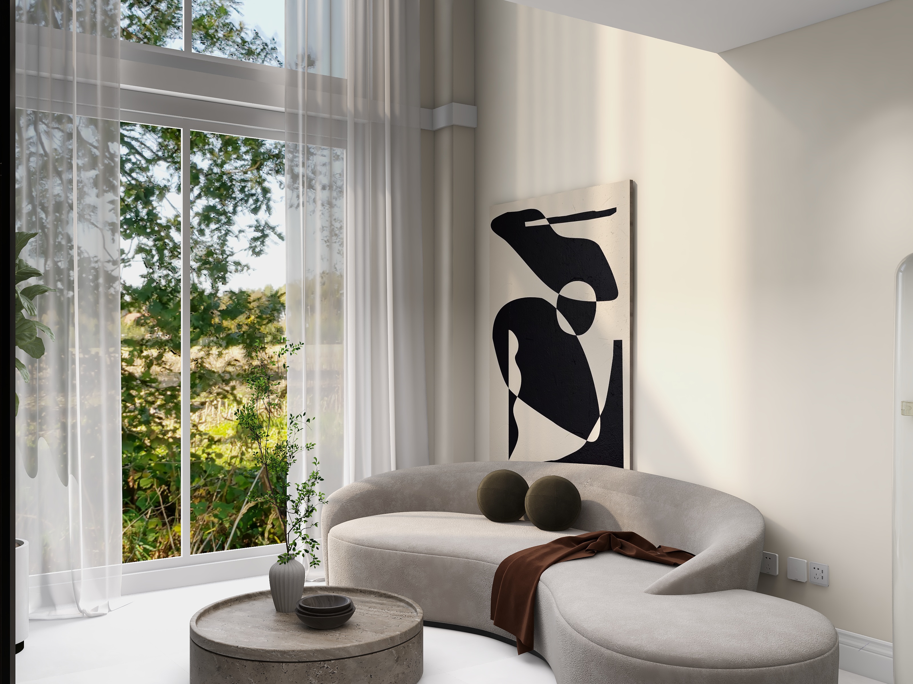 墨一设计-29㎡ LOFT 现代摩登风-装修设计方案