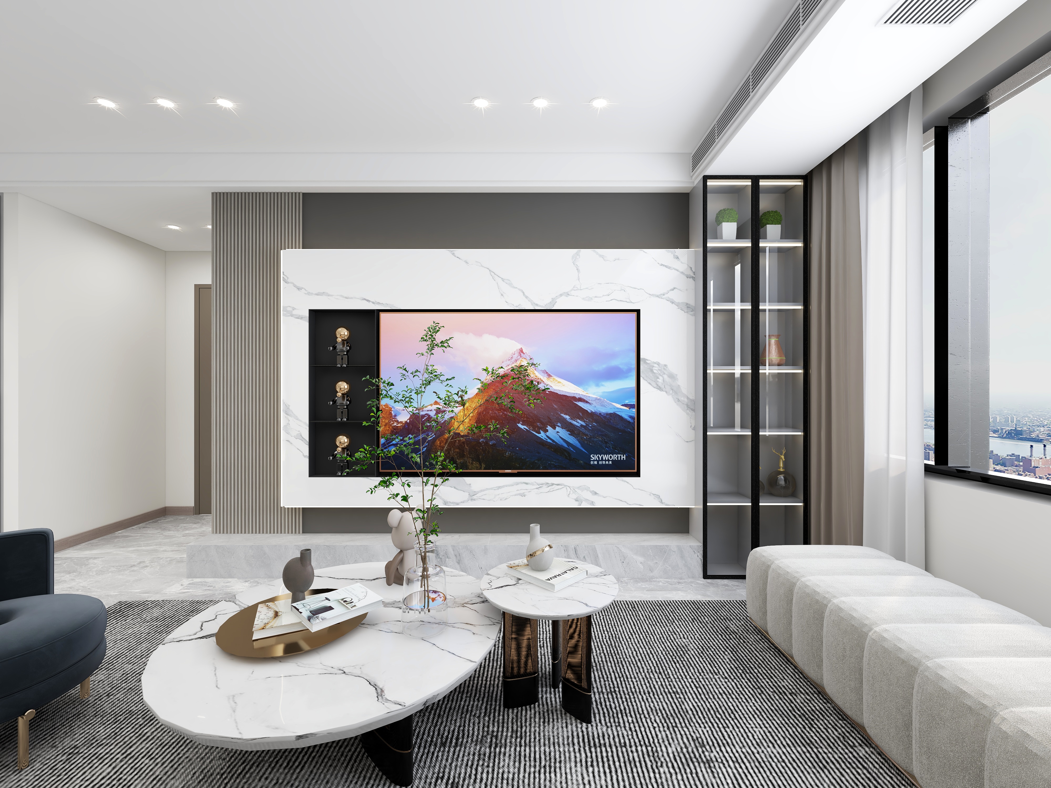 王峰-灌云嘉天下北区114㎡3室-装修设计方案