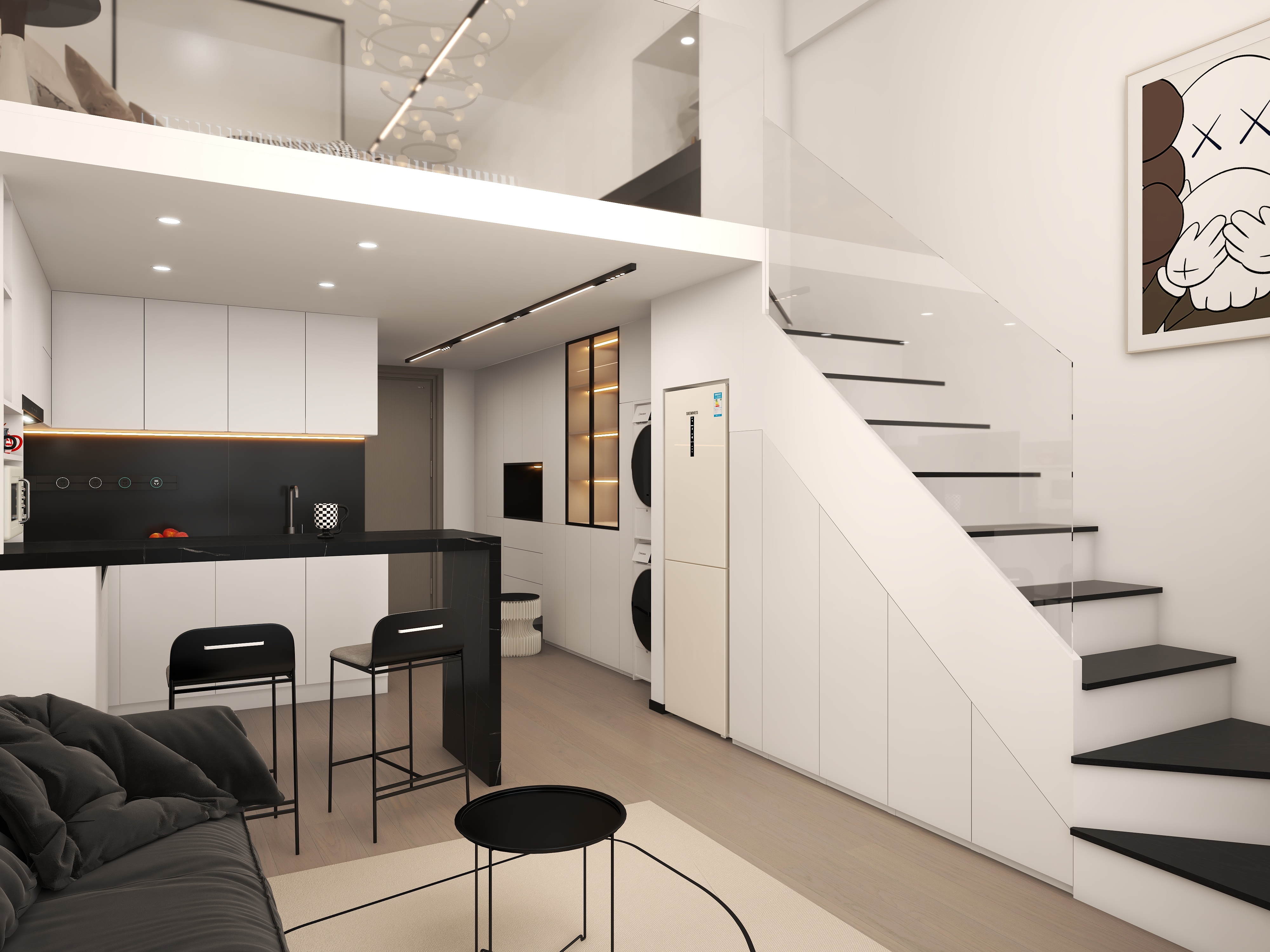 QIXI效果图-润达国际-装修设计方案