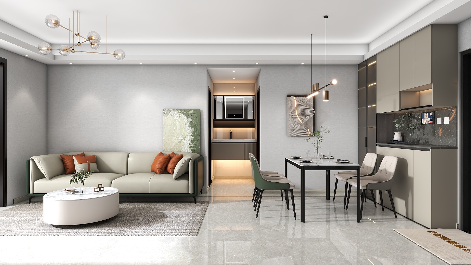 都江堰诗尼曼整家定制-碧桂园翘楚棠7-1-901-装修设计方案