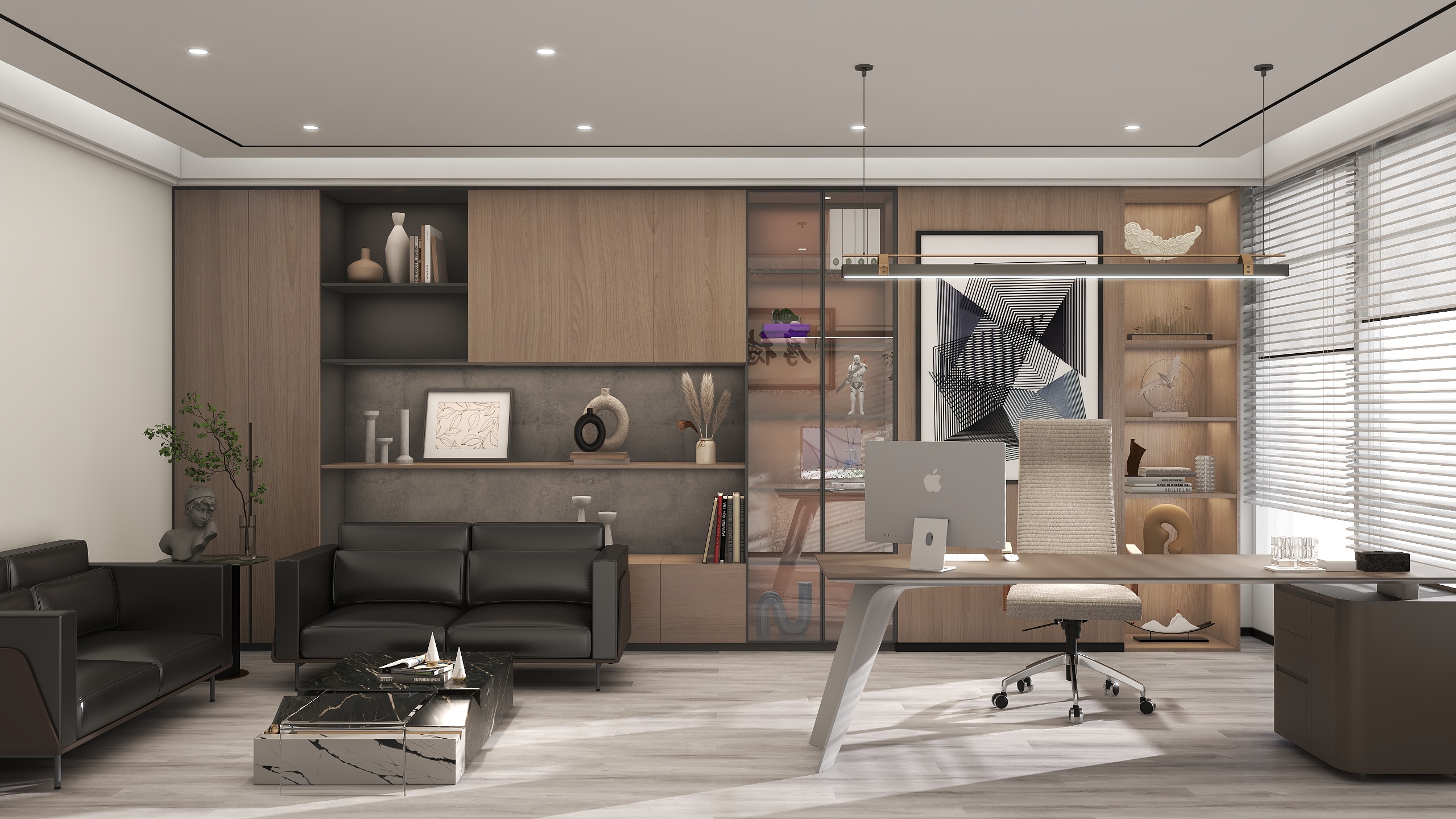 代君辉-中海国际办公室-装修设计方案