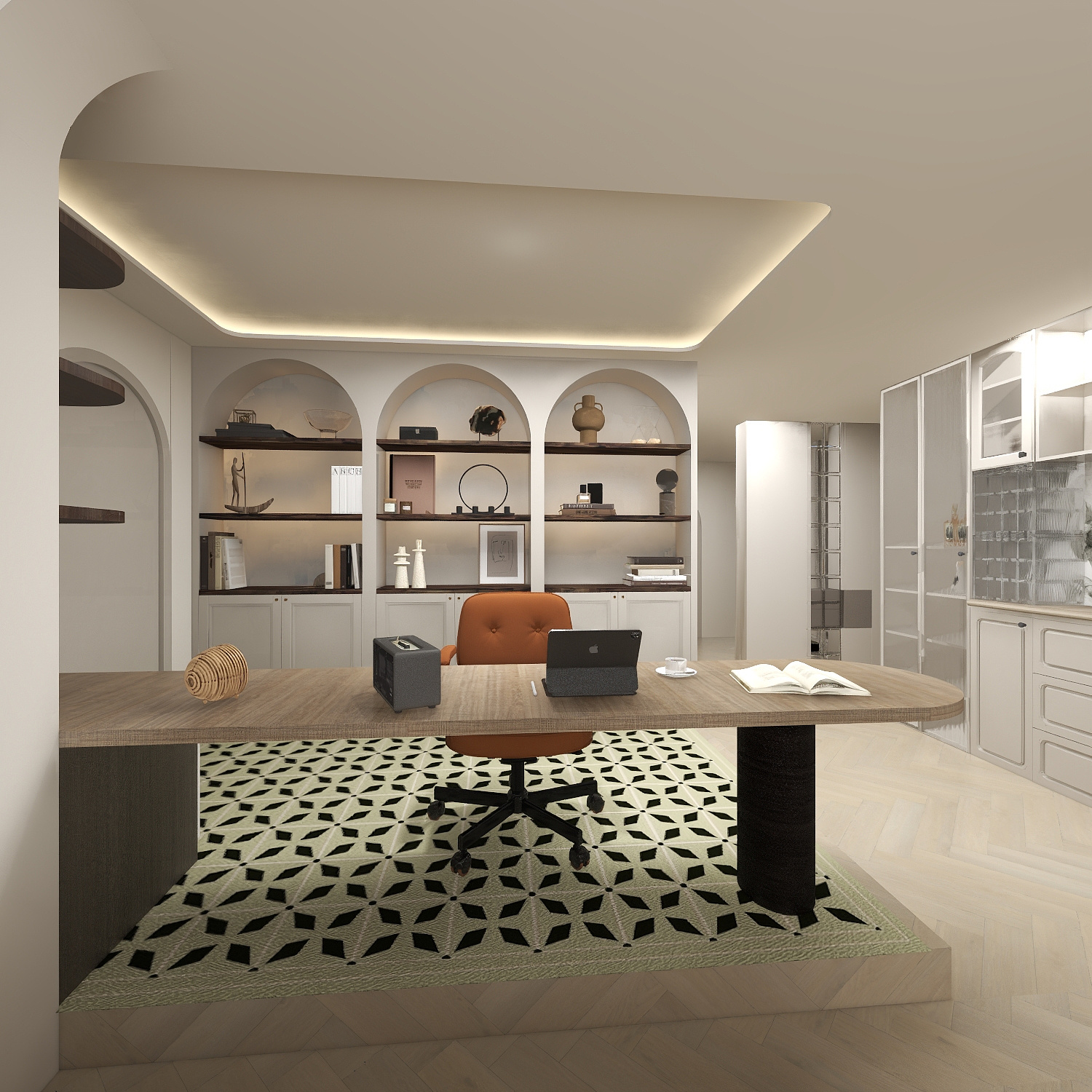 undefined-213㎡3室装修效果图