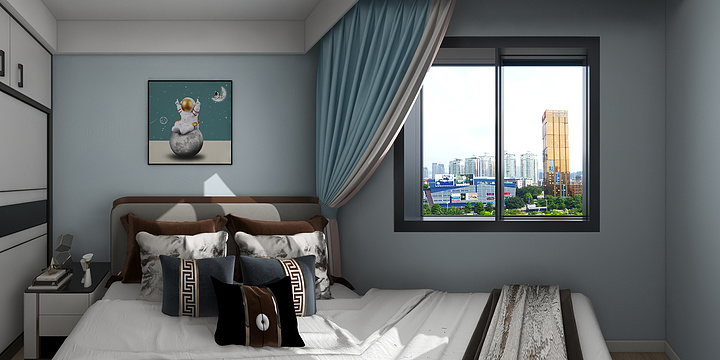 龙健-丽雅江宸三期罗总 现代无主灯-副本-装修设计方案