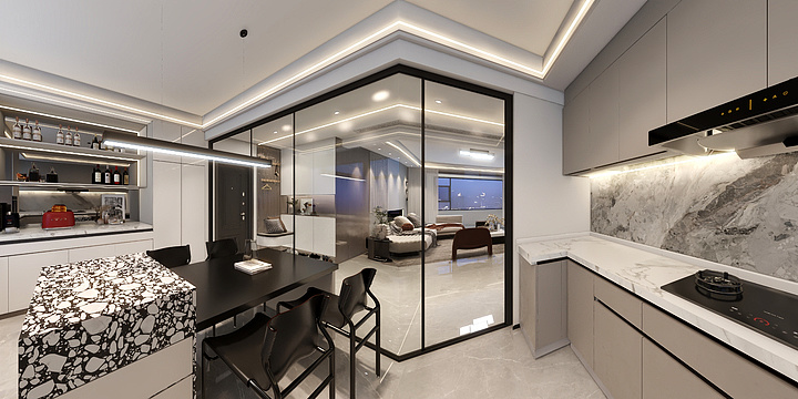 馨悦装饰II河里游-水发阳光绿城17-601-装修设计方案