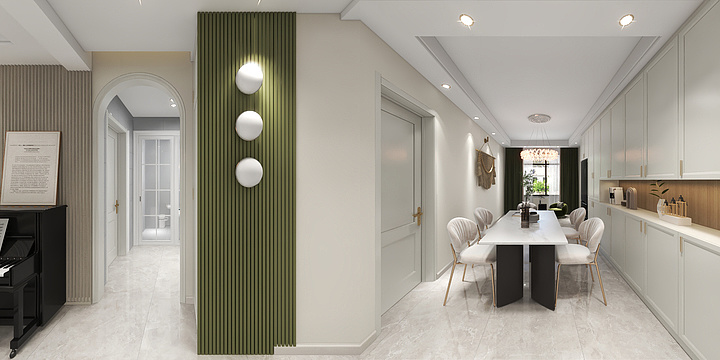 马克设计装饰-新丝路美居5#-2-1602-装修设计方案