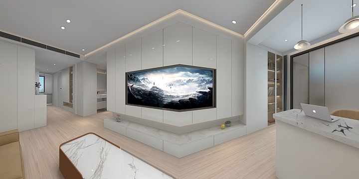 纸晴-安阁苑中区现代极简-装修设计方案