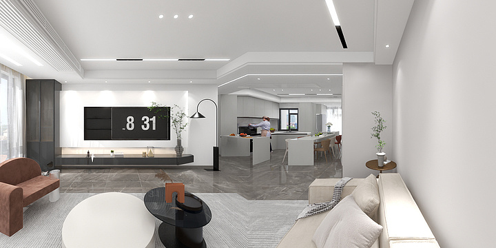 首席家装设计大师-桃李春风8-2203-装修设计方案