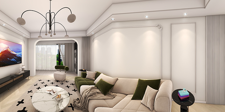 忽然而己-郦城云邸-装修设计方案