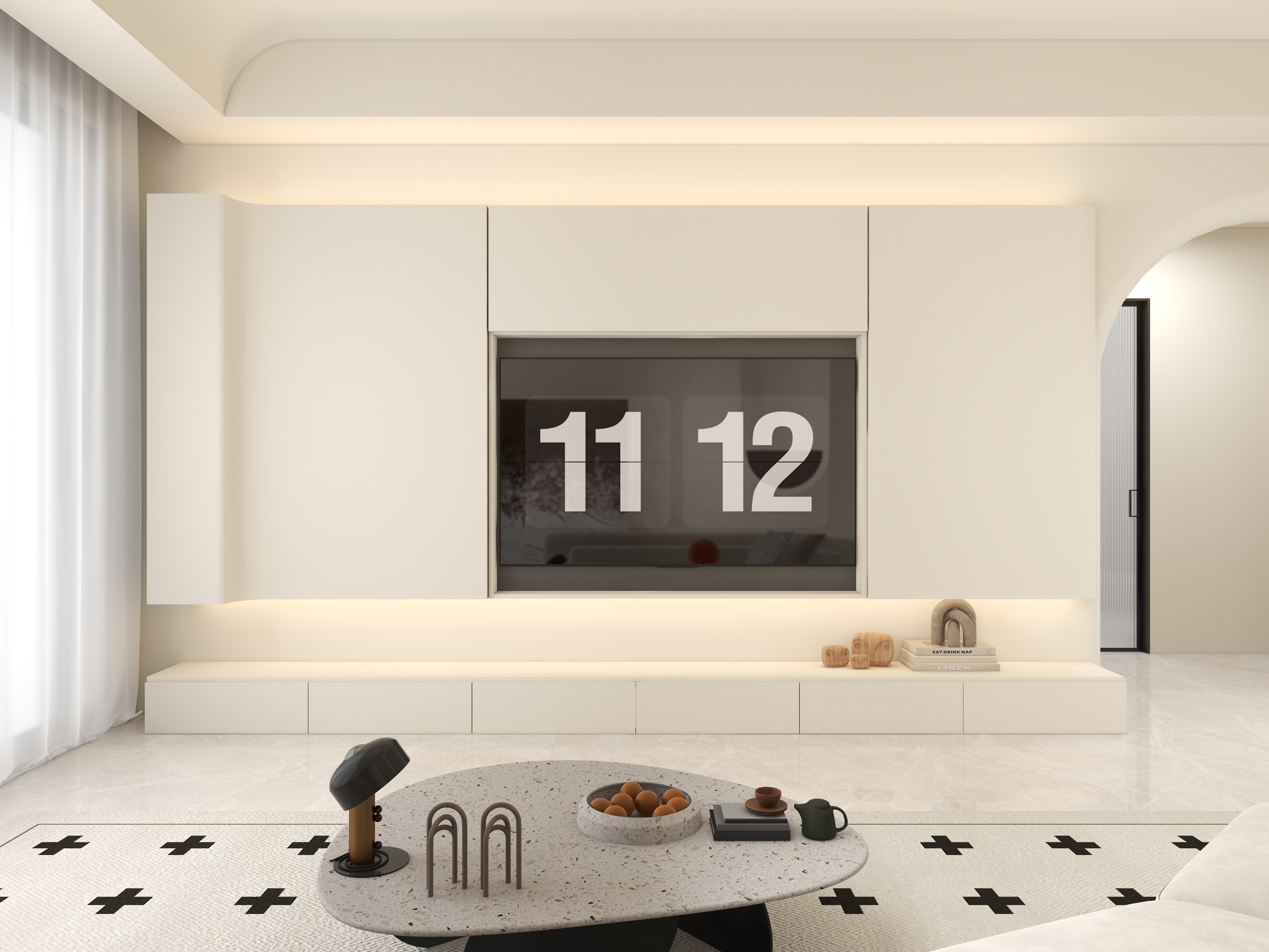 RightnowCXGP-奶油72㎡2室-装修设计方案