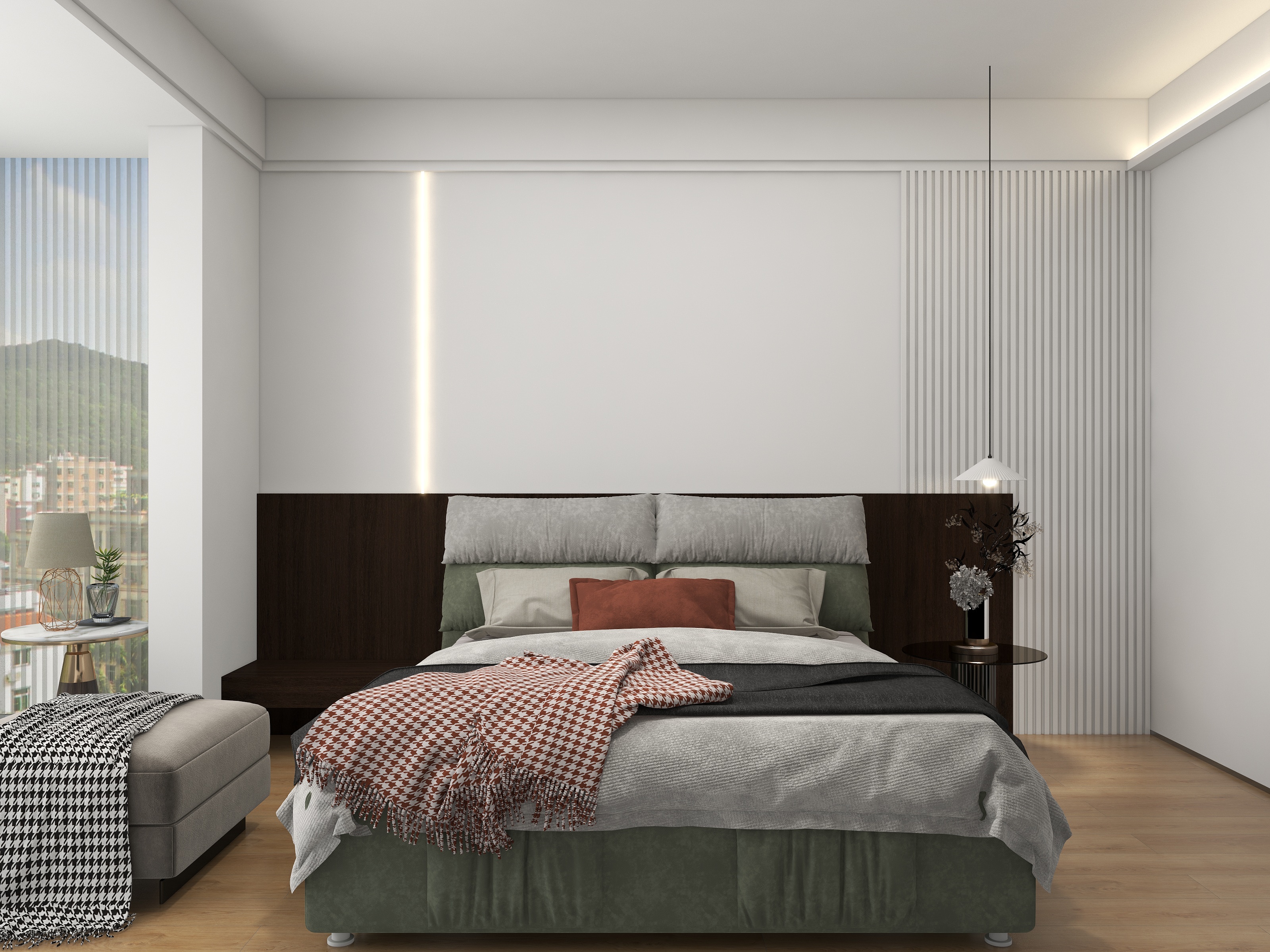 陆地蝉-龙湖城邦122㎡2室-装修设计方案