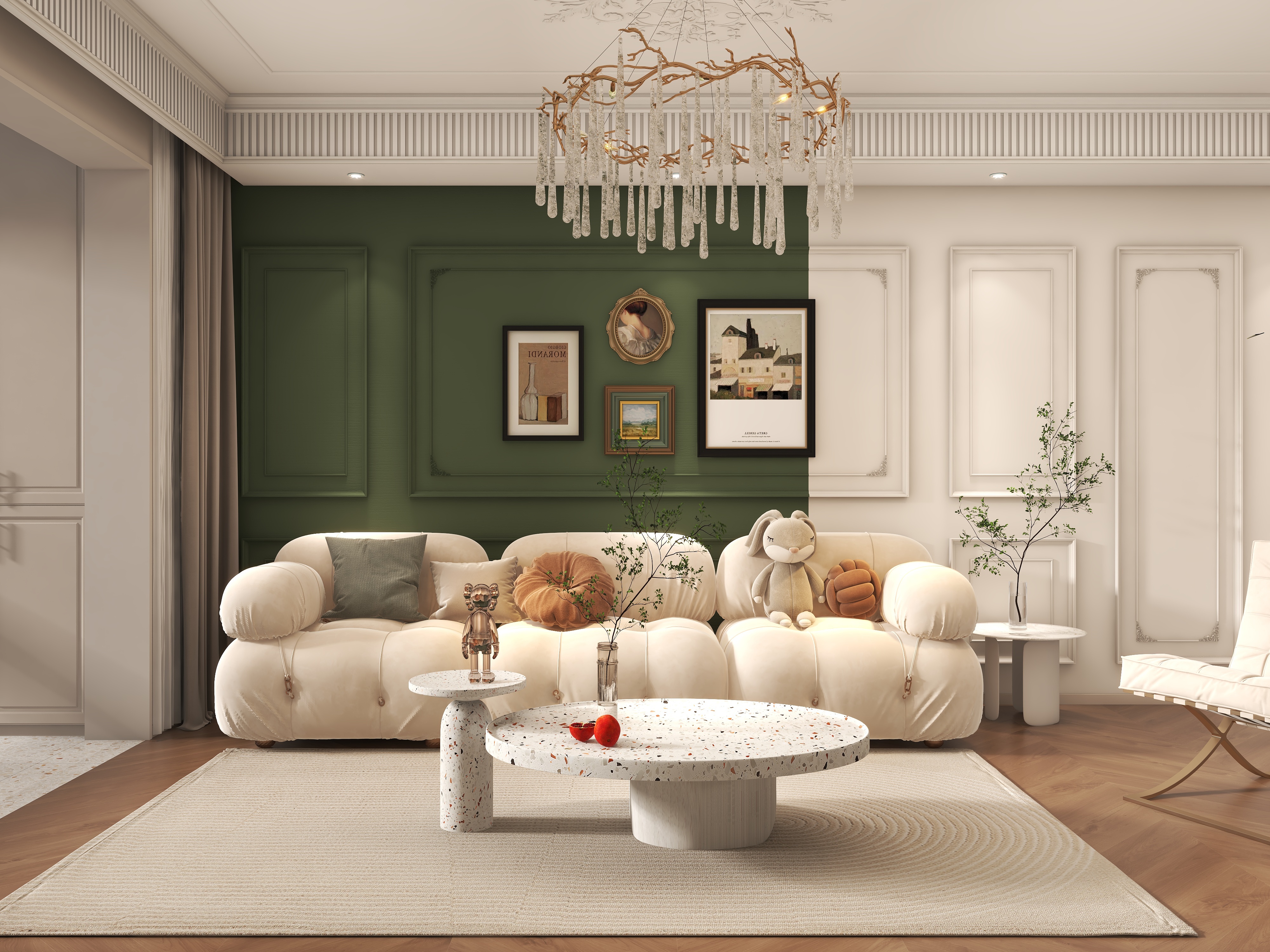 尘世美一-轻法装修效果图