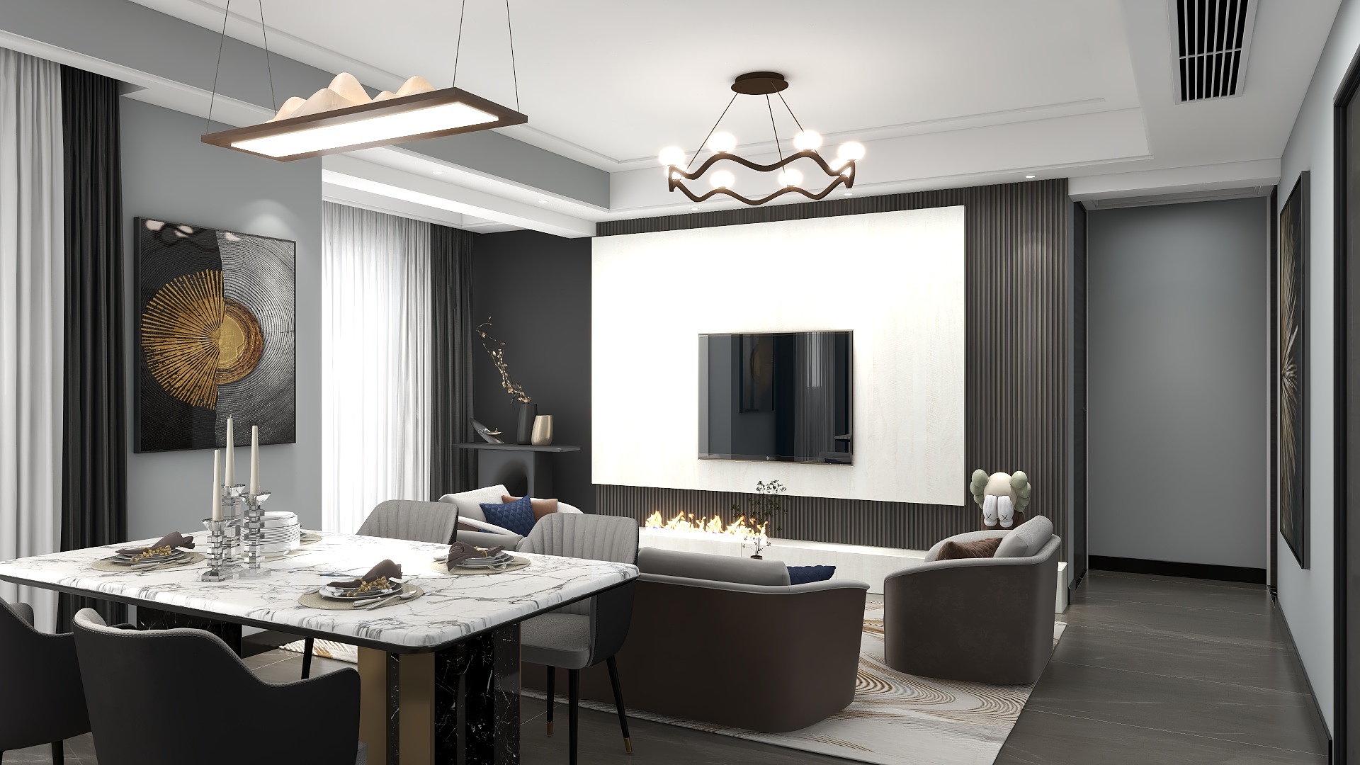 亲陈代谢-学府江山-装修设计方案