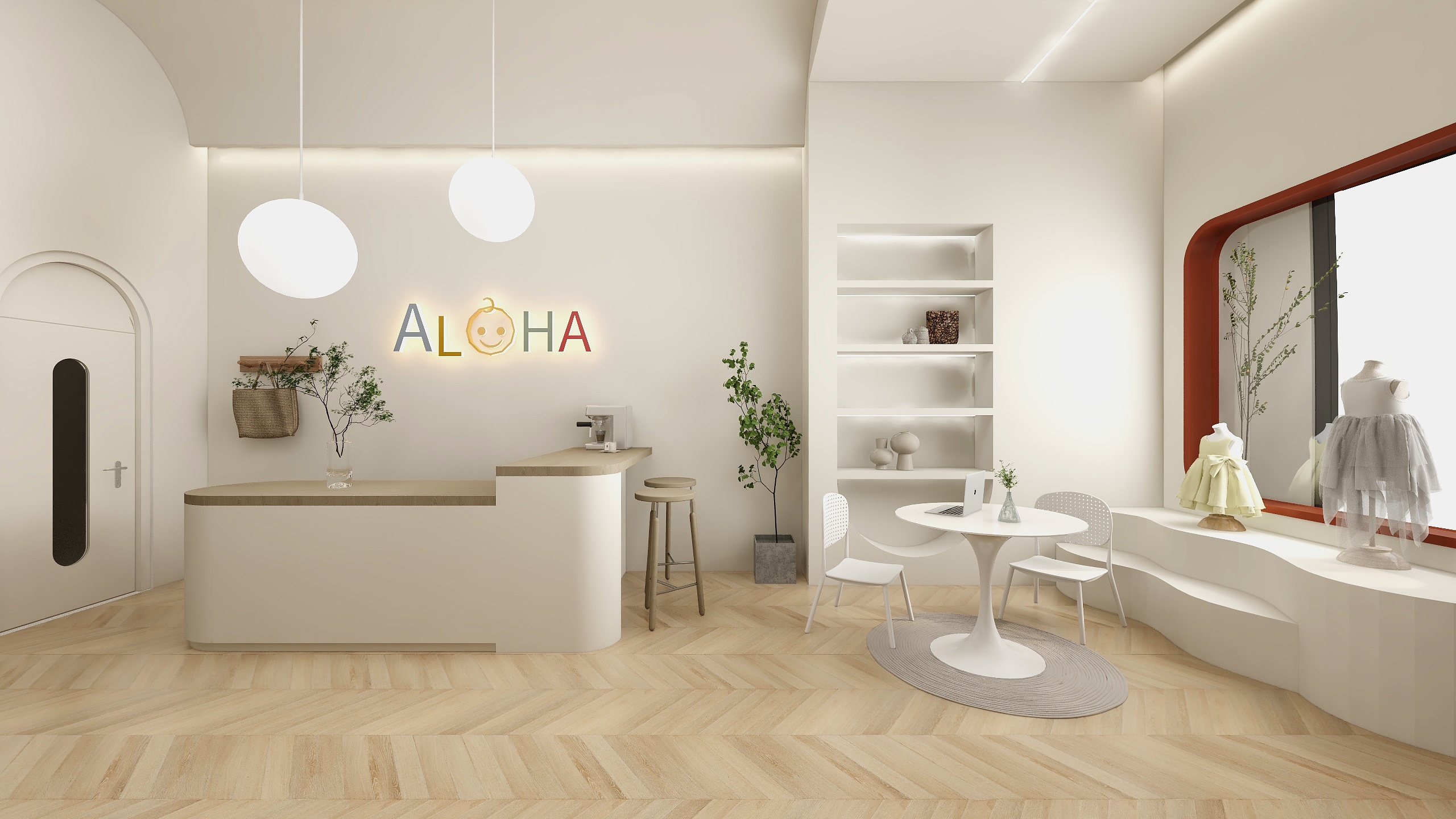 无锡童装店-装修设计方案