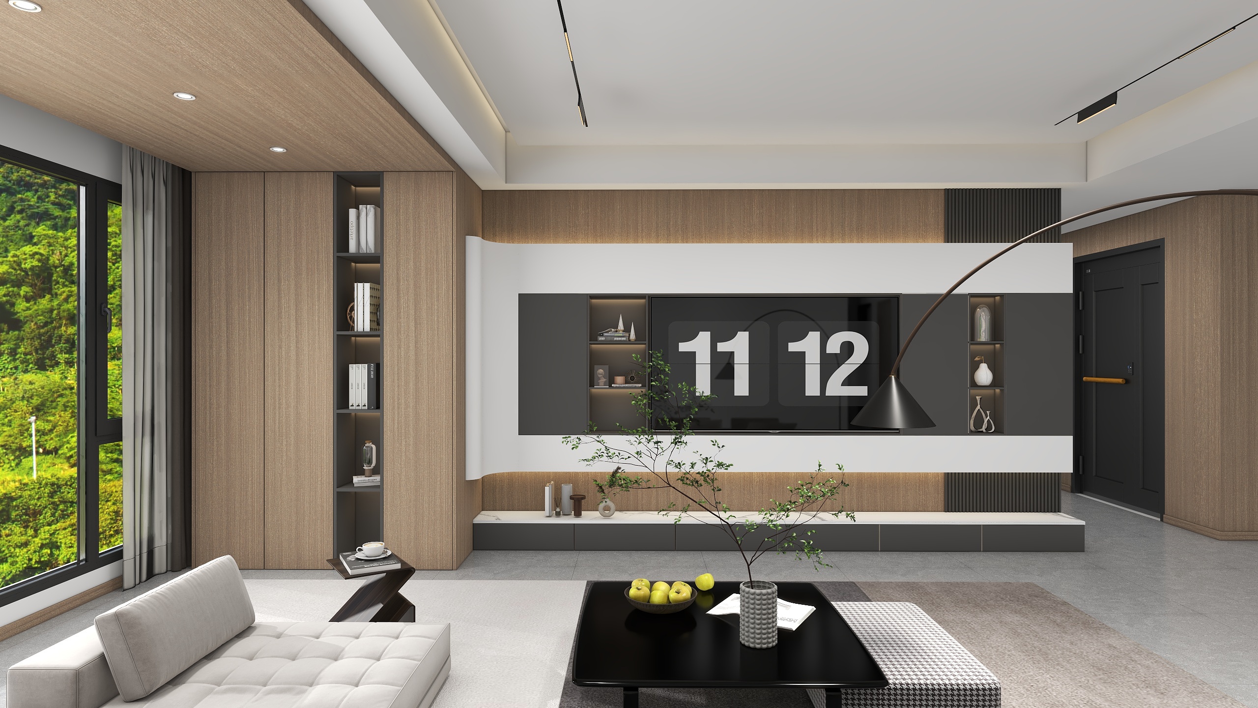 艾格全屋定制-旭辉澄江府现代简约166㎡4室-装修设计方案