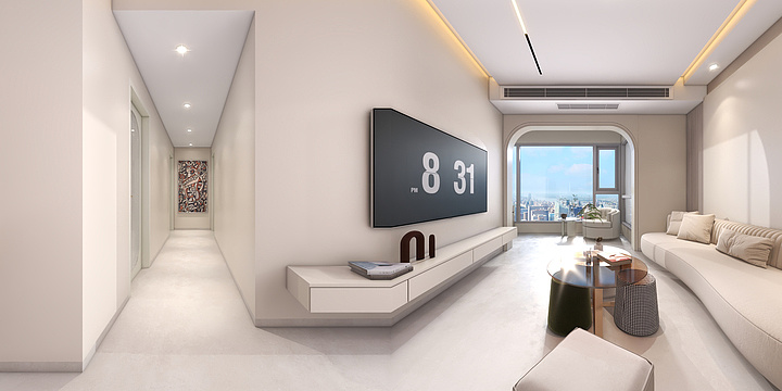 广西锐艺装饰工程有限公司-九曲湾2-1703丽莎-副本-装修设计方案