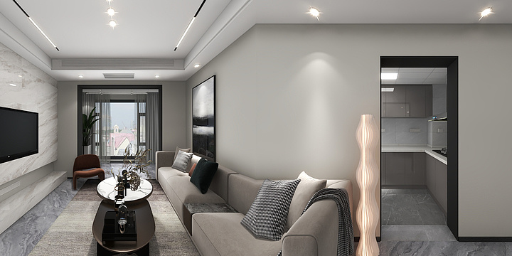 猫LESS-邦泰玖熙台马先生雅居-装修设计方案