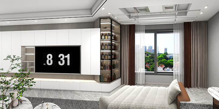 启辰装饰设计-天一金尊府15-1-1701-装修设计方案