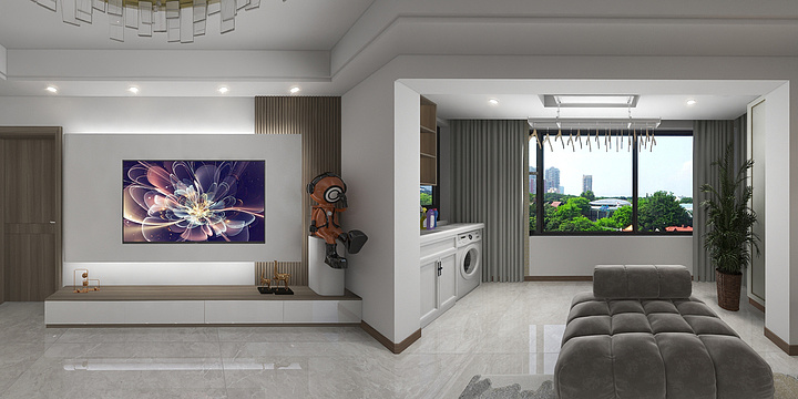 拓者空间设计工作室-公园天下172研发-装修设计方案