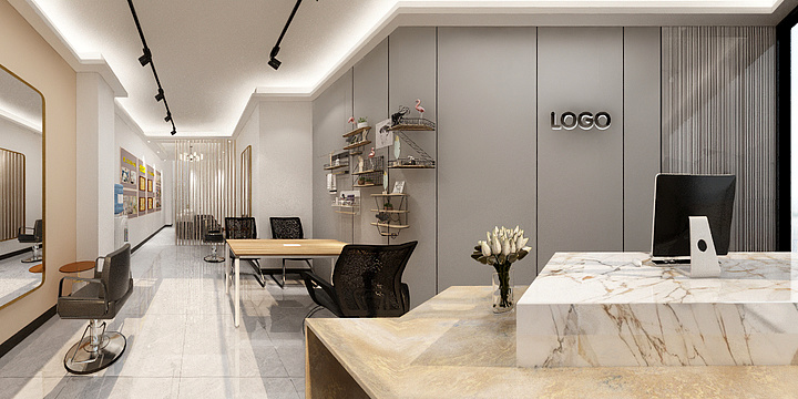 做最优秀的设计-发廊-装修设计方案