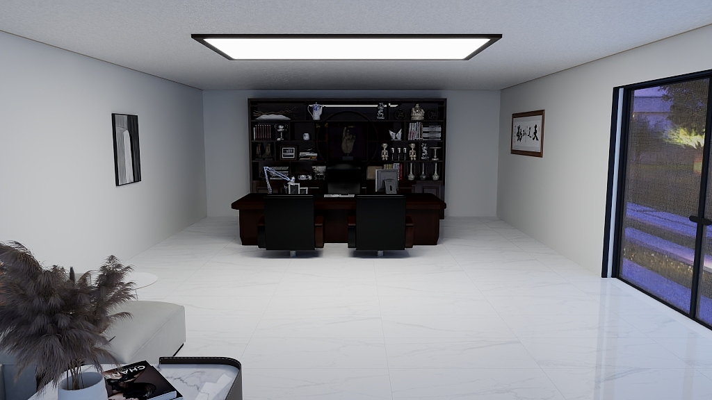 设计师******-办公室-装修设计方案