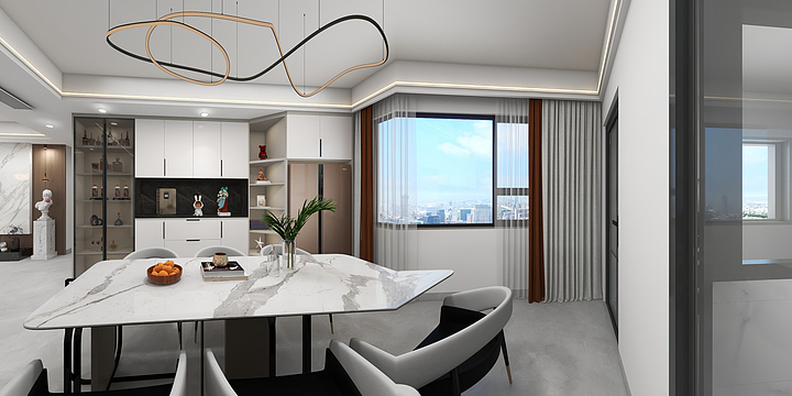 王强芝-东山岭绣-周美女-浅灰色+象牙白-装修设计方案