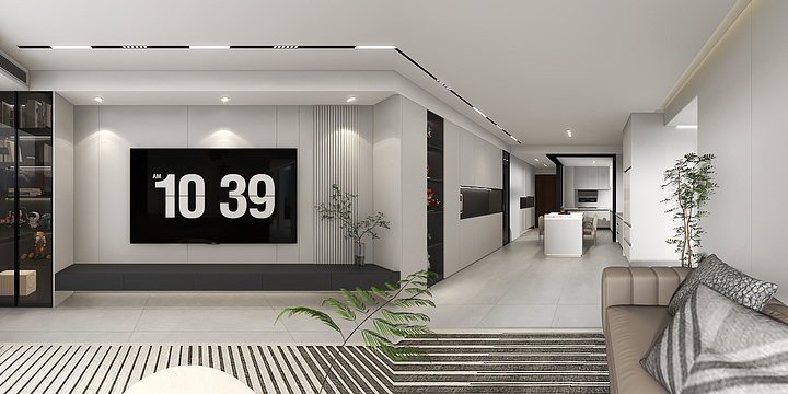 CGdesign.-涧行有间装饰玫瑰园3-1-1101-装修设计方案