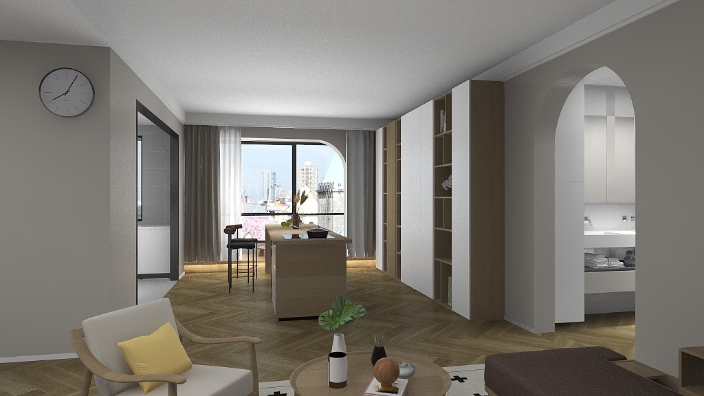 158****0281-阳光100效果图-装修设计方案