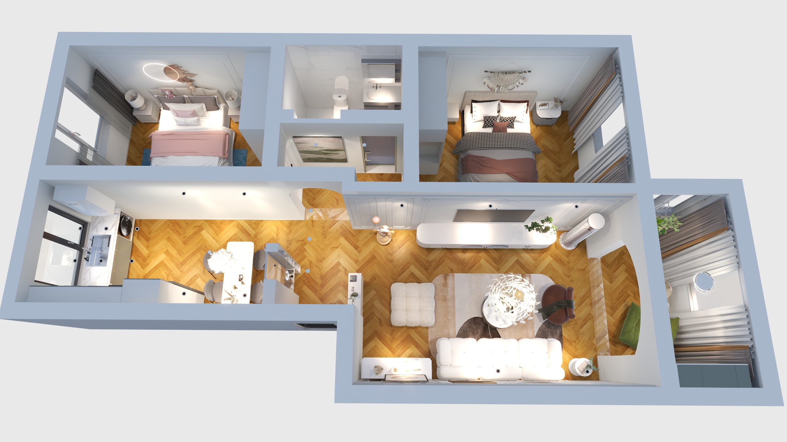 谷子同学-东麦窑-装修设计方案