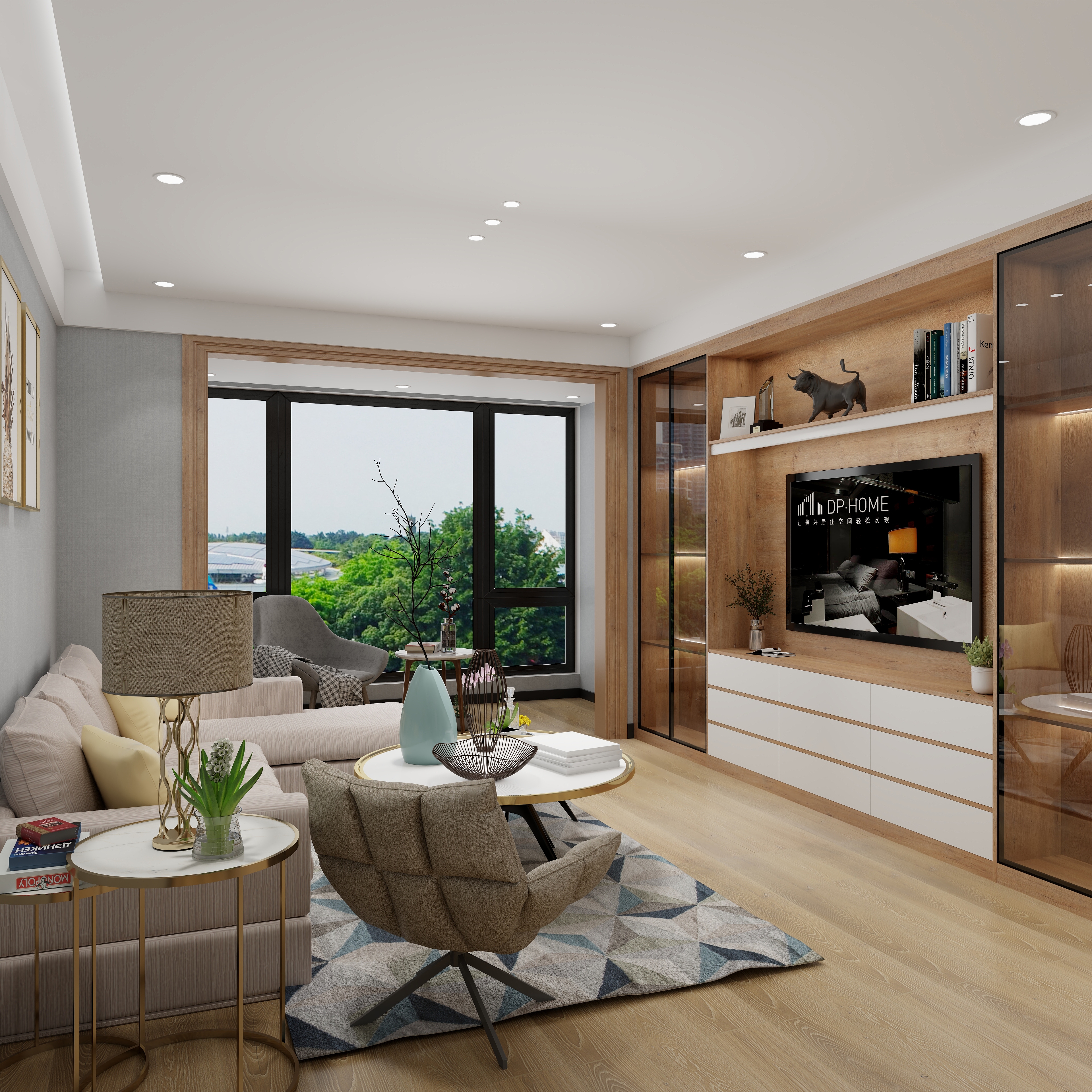 设计师-易易-中梁壹号院130㎡4室-装修设计方案