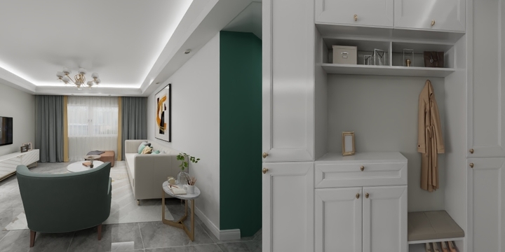 经典印象-创宇观湖96-装修设计方案