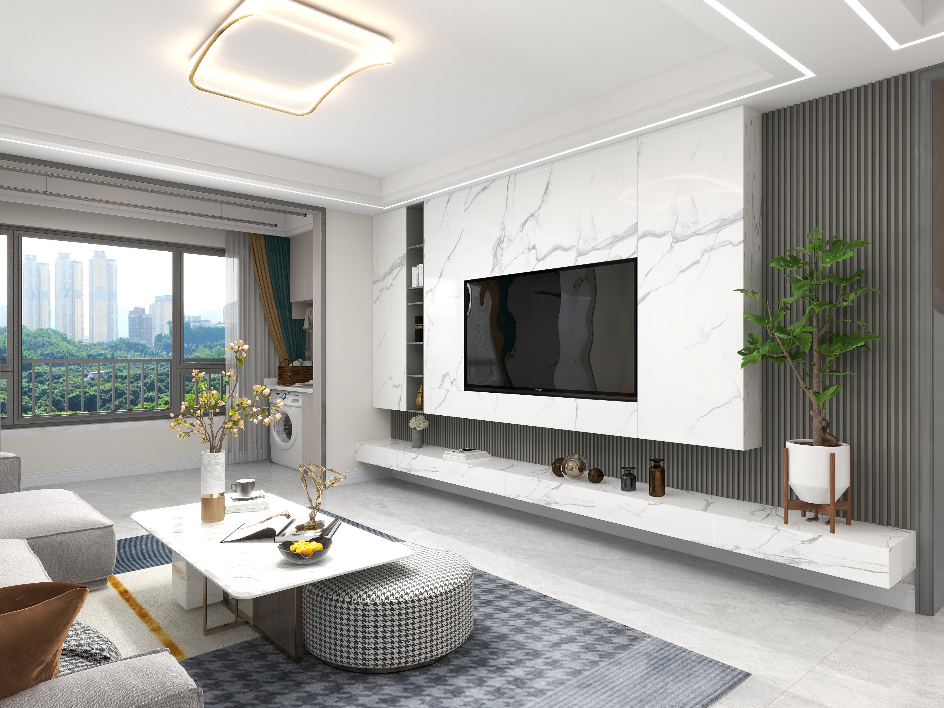 马荣Designer-《天骄御府》现代简约|120平三室-装修设计方案