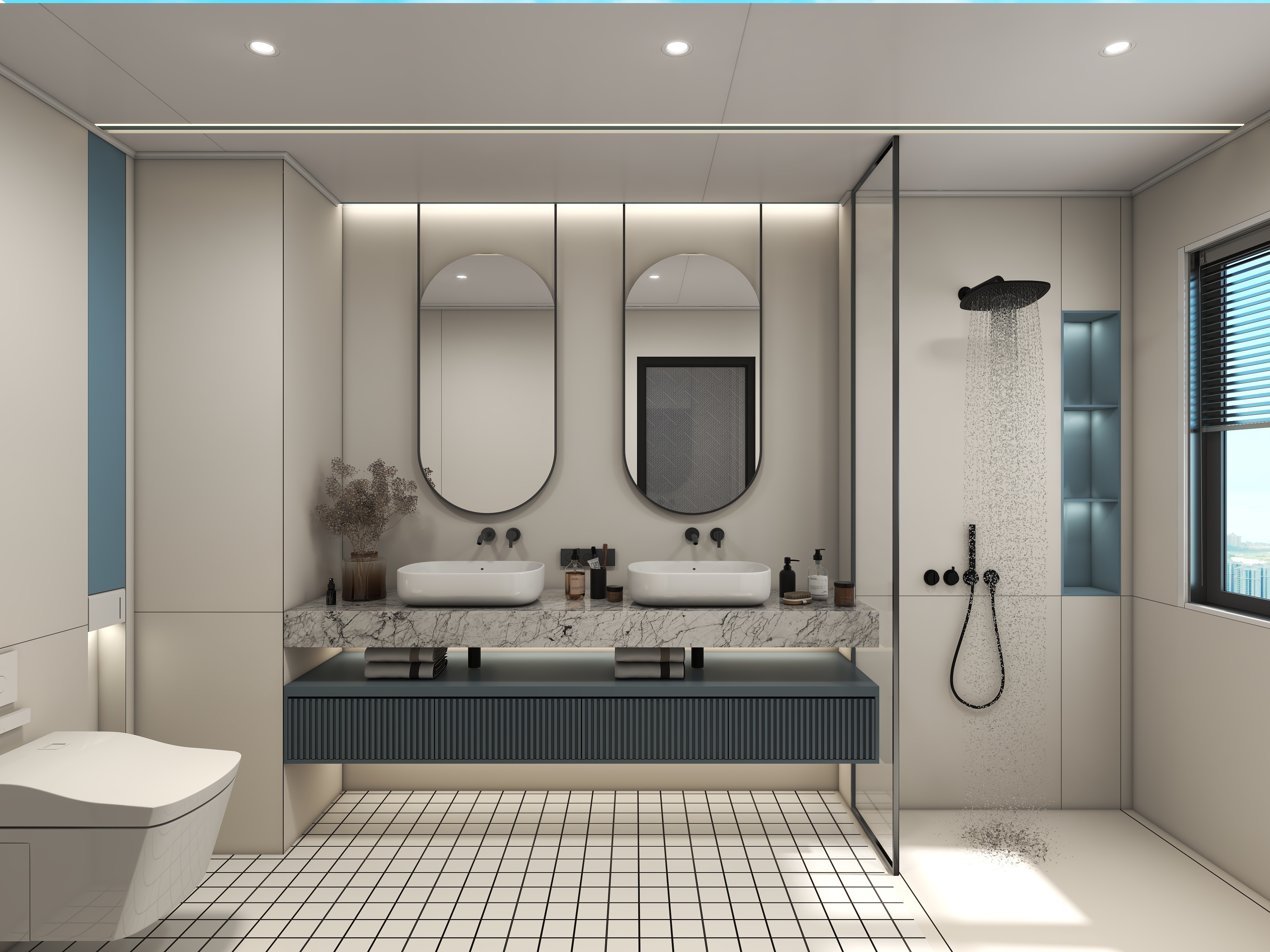 CH一清风哩-蜂窝板设计丨奶油风格-装修设计方案