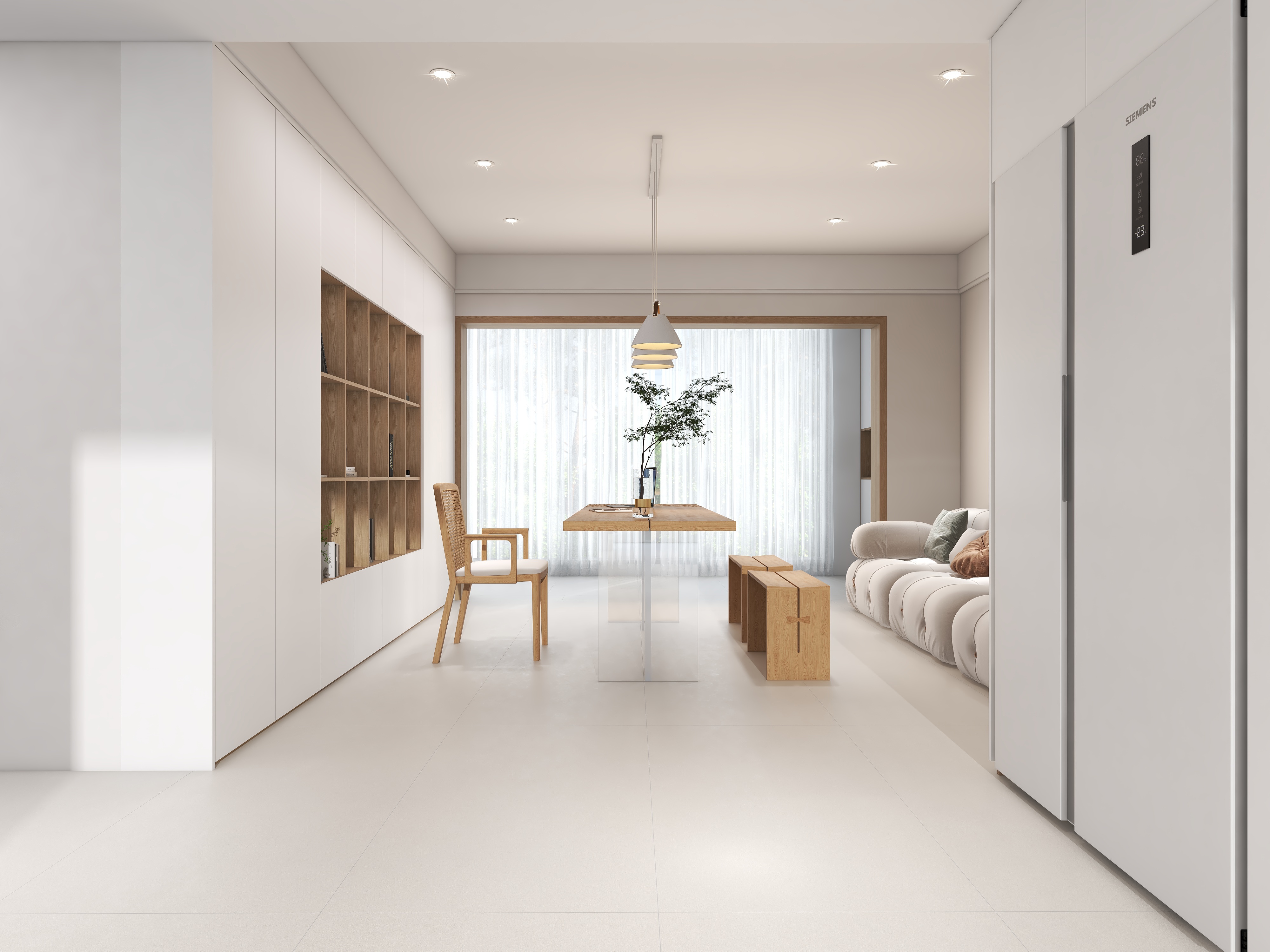 宿迁丨兰天-原木，奶油-装修设计方案