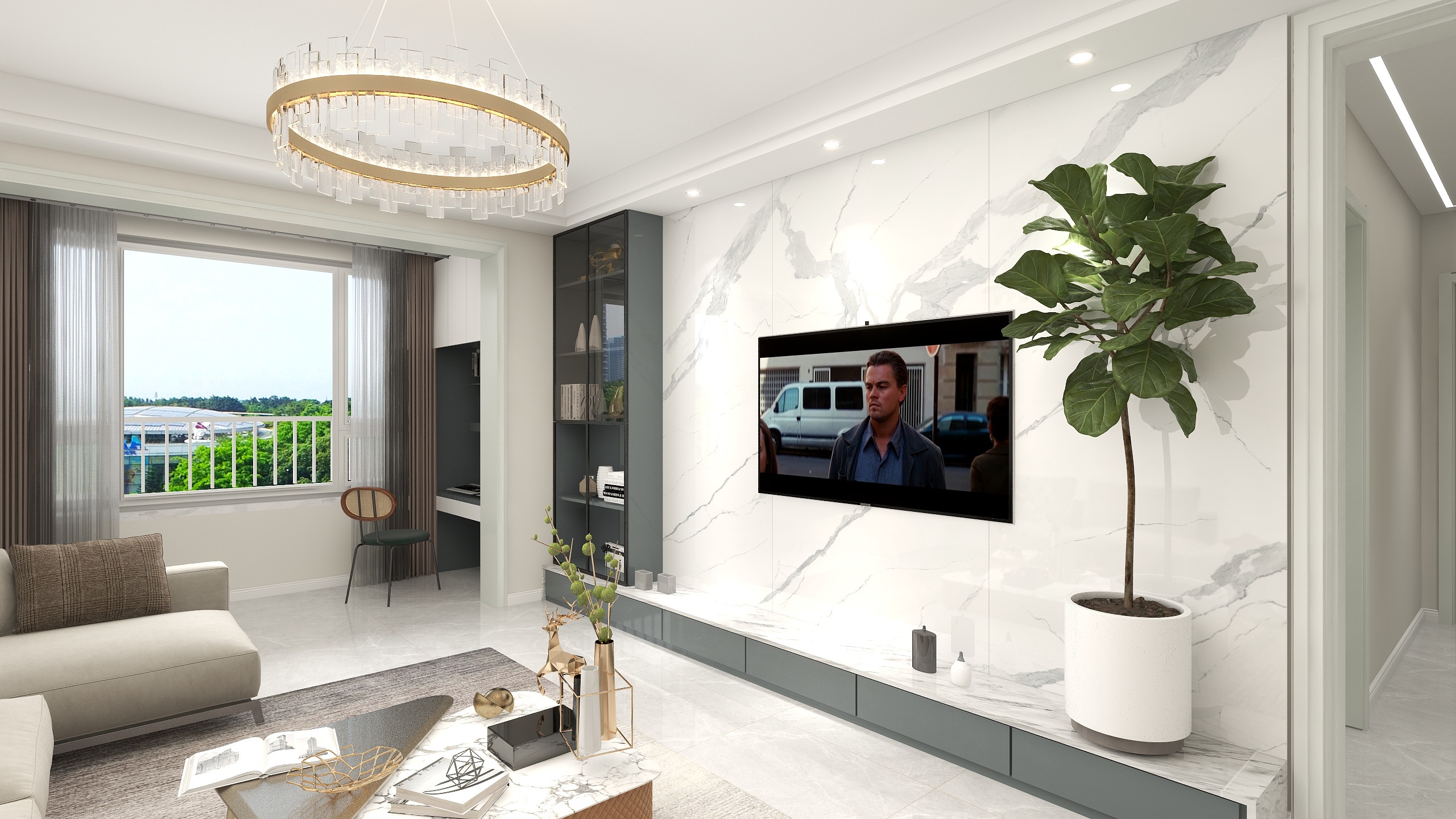 马荣Designer-《幸福家园》现代简约|三居-装修设计方案