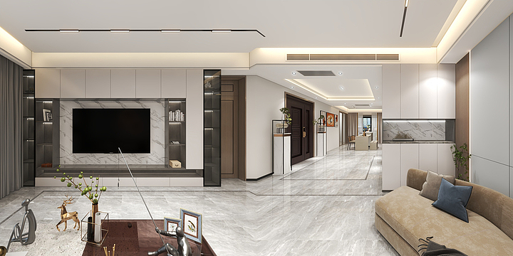 130-2298-3950设计张-简约大平层-装修设计方案