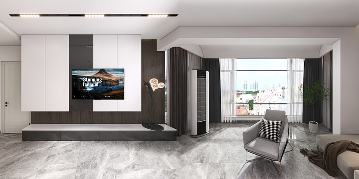 Zor设计-现代简约-闫先生-装修设计方案