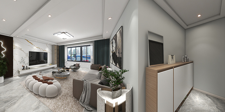 张国辉-浩天装饰-人事局家属楼 1-501-装修设计方案